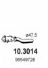 ASSO 10.3014 Exhaust Pipe